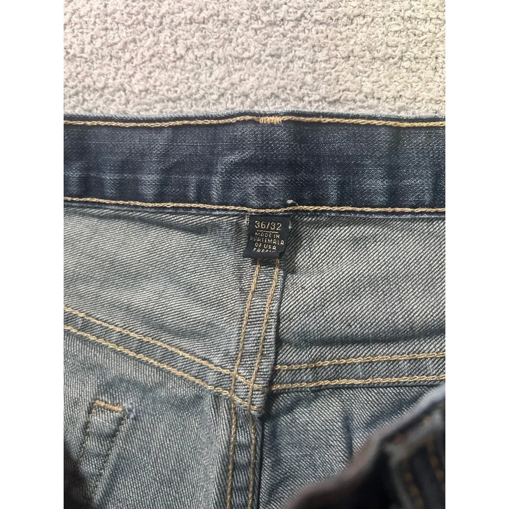 Banana Republic Jeans Classic Straight 36x32 Indigo Blue Vintage Denim Mens